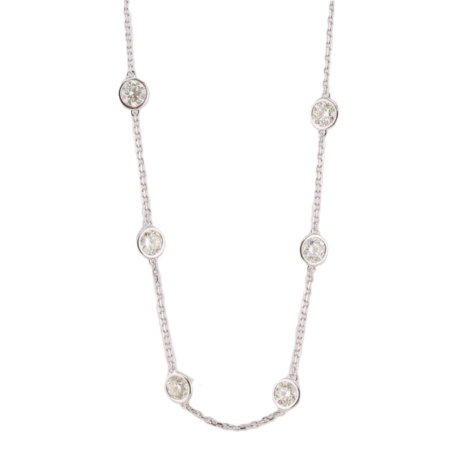 Diamonds=by-the-Yard Station Necklace