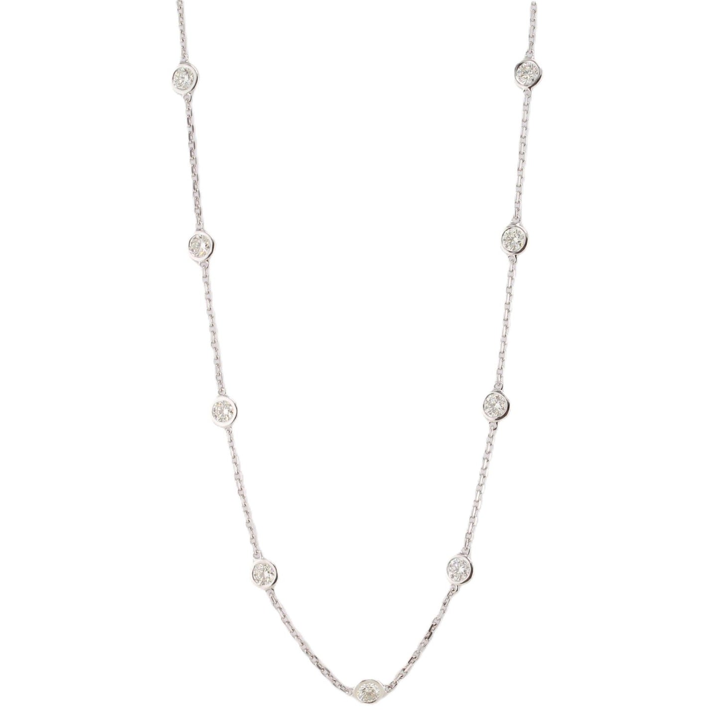 Diamonds=by-the-Yard Station Necklace