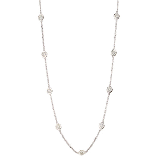 Diamonds=by-the-Yard Station Necklace