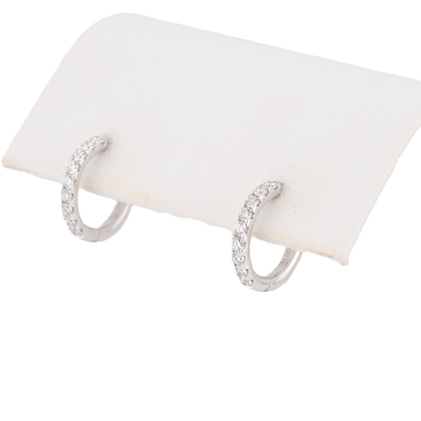 Diamond Round Huggies
