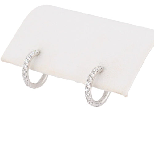 Diamond Round Huggies