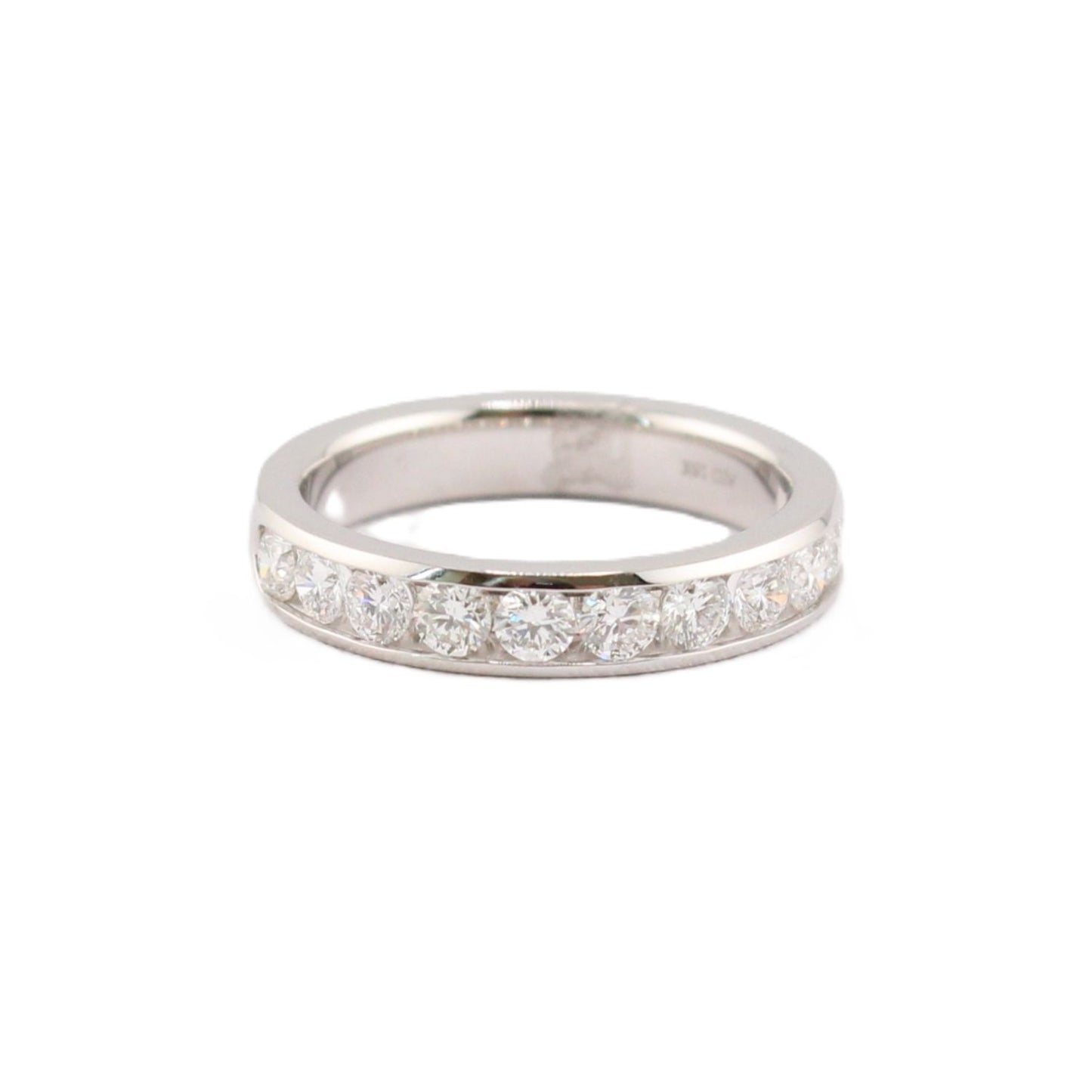 Channel Set Diamond Band