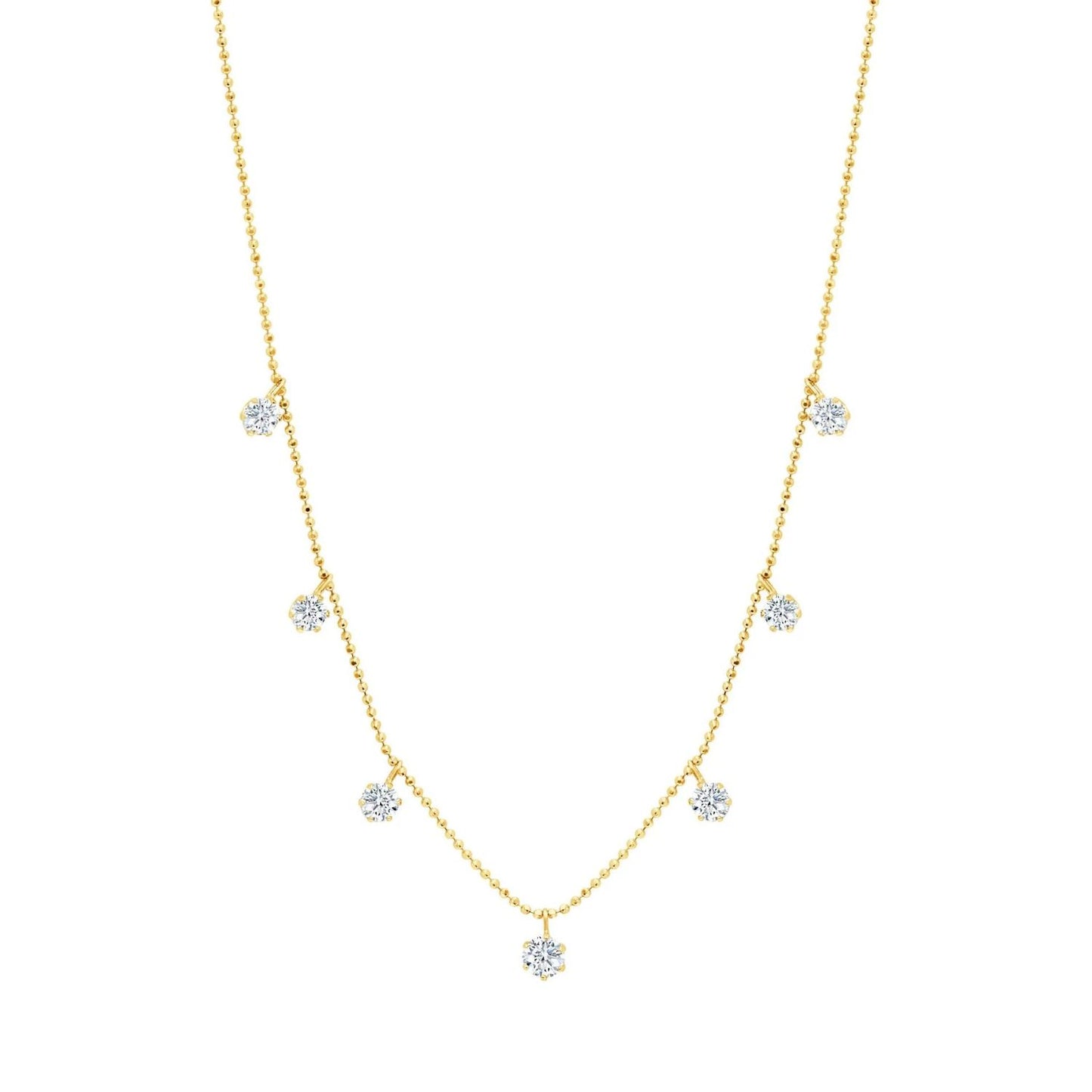 Diamond Floating Necklace