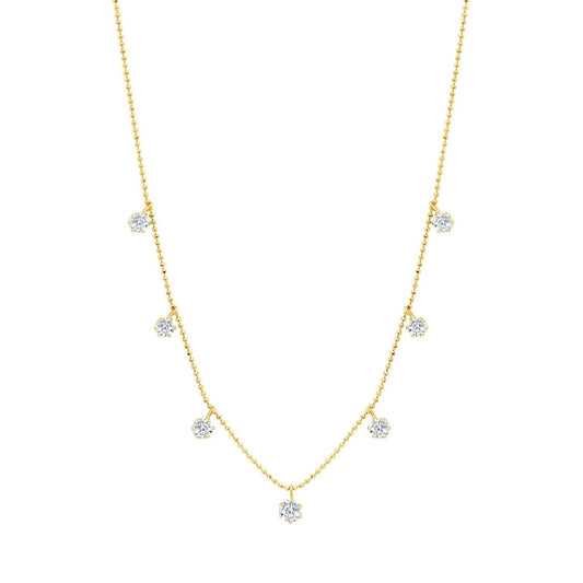Diamond Floating Necklace