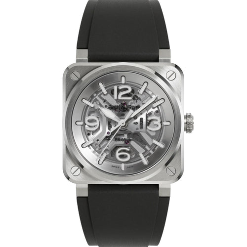BR-03 Skeleton Steel 41MM