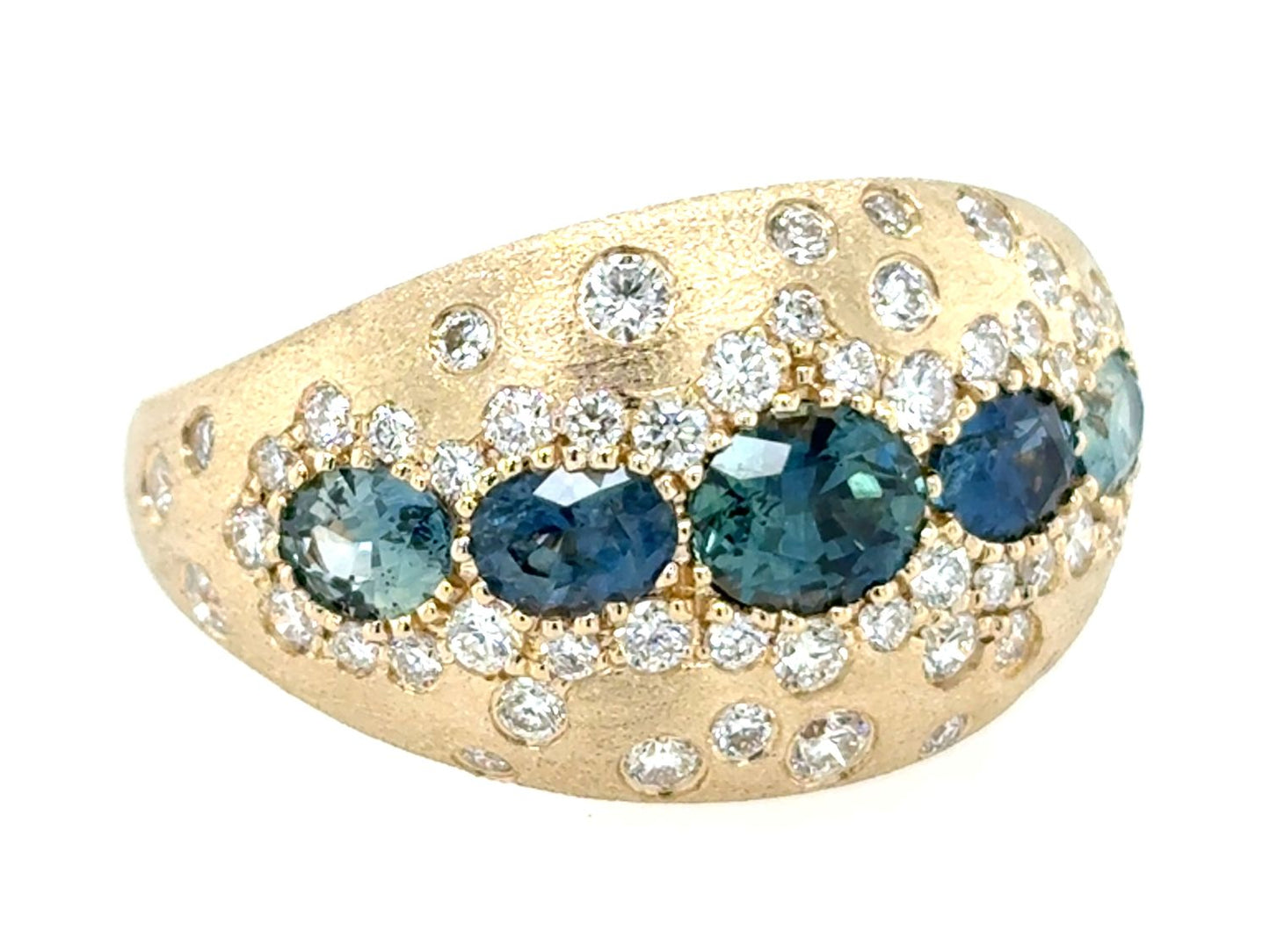 Montana Sapphire & Diamond Ring