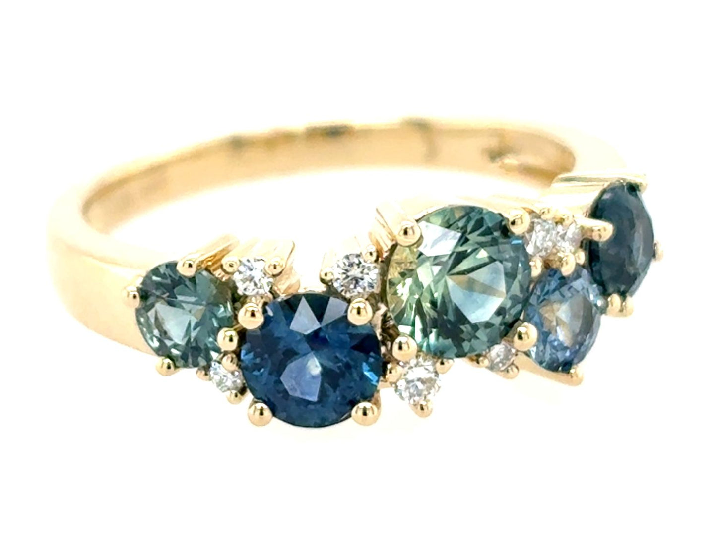Montana Sapphire & Diamond Ring