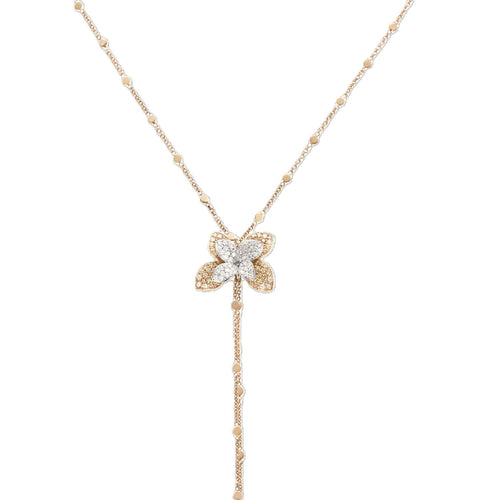 Petit Garden Collection Lariat Flower Necklace