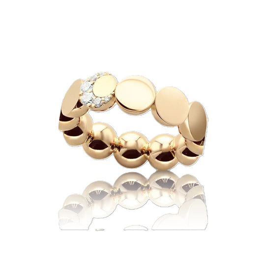 Luce Collection Band with Diamonds