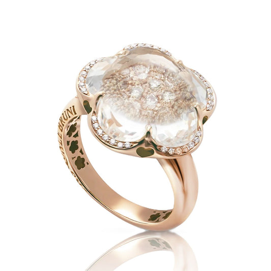 Bon Ton Collection Rock Crystal Quartz Ring