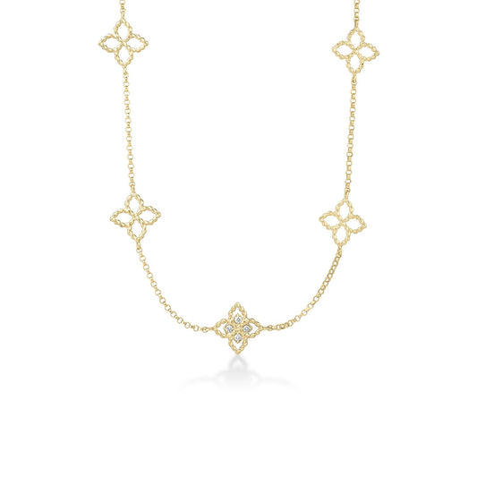 Princess Flower Flower Station Necklace