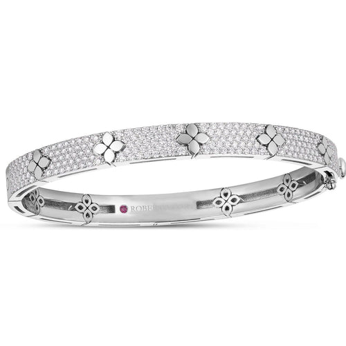 Love in Verona Full Pave Bangle Bracelet