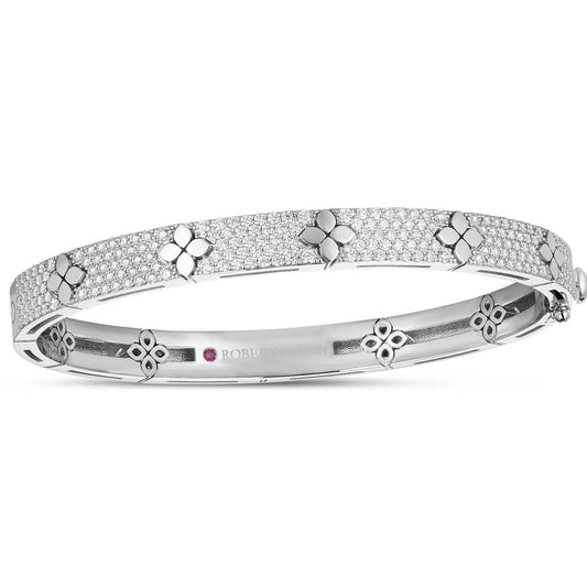 Love in Verona Full Pave Bangle Bracelet