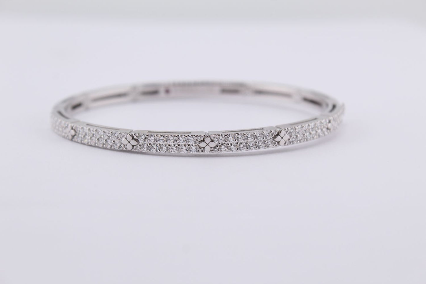 Love in Verona Full Pave Bangle Bracelet