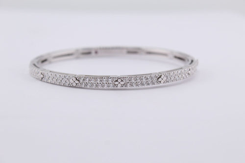 Love in Verona Full Pave Bangle Bracelet