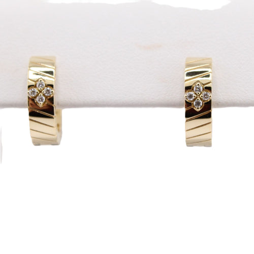 Love in Verona Collection Diamond Hoops