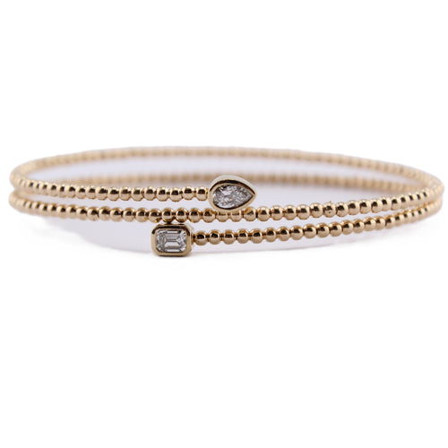 Diamond Wrap Around Bangle