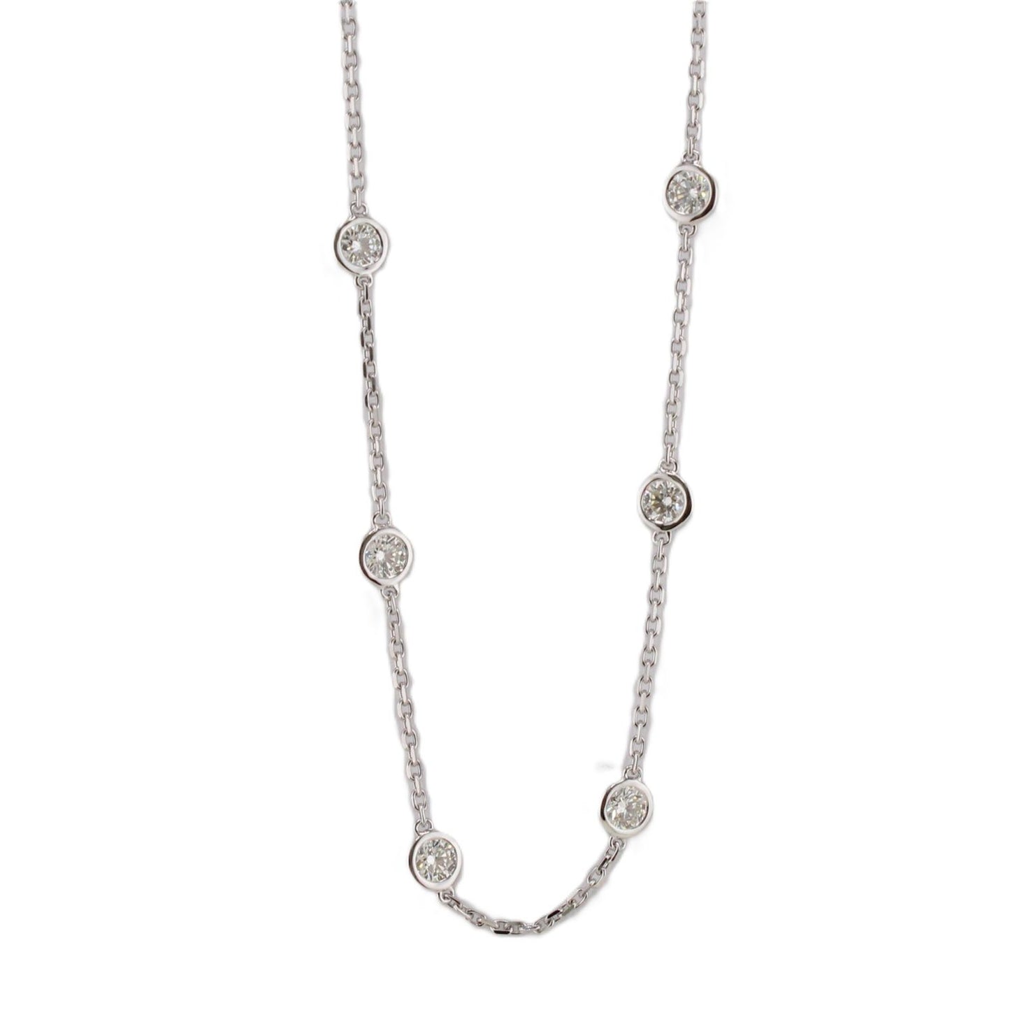 Diamonds-by-the-Yard Necklace