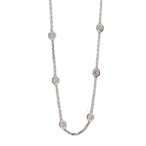 Diamonds-by-the-Yard Necklace