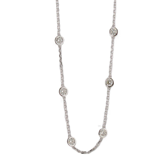 Diamonds-by-the-Yard Necklace