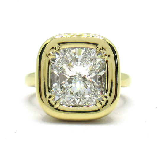 "Donut" GIA Certified Diamond Ring