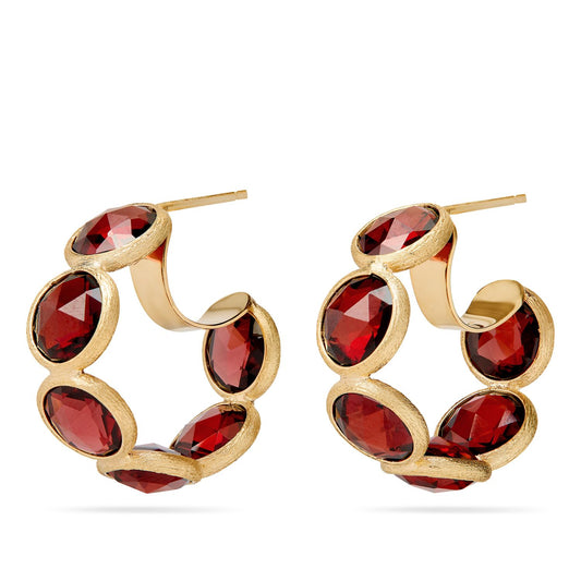 Jaipur Color Collection Garnet Hoops