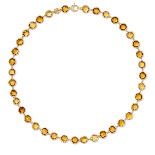 Jaipur Color Collection Citrine Necklace