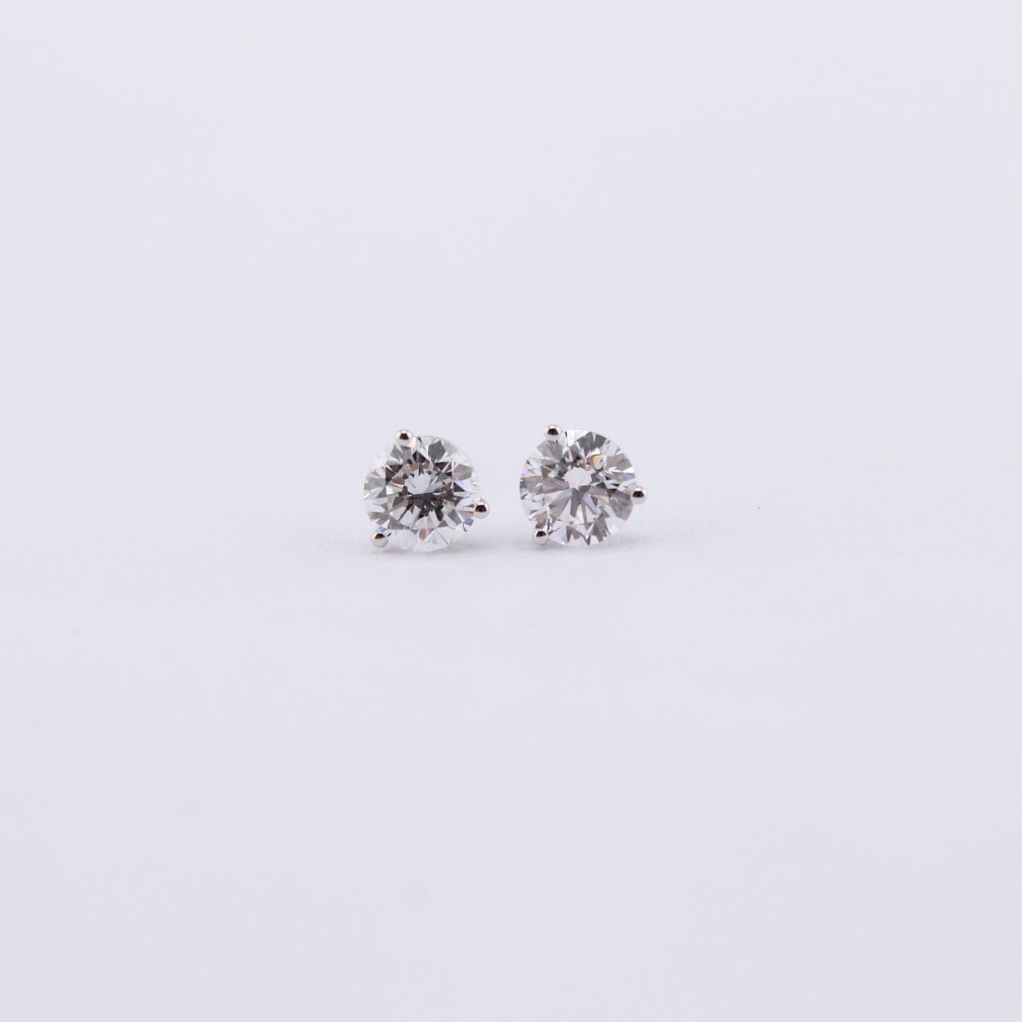 Lab Grown Diamond Stud Earrings