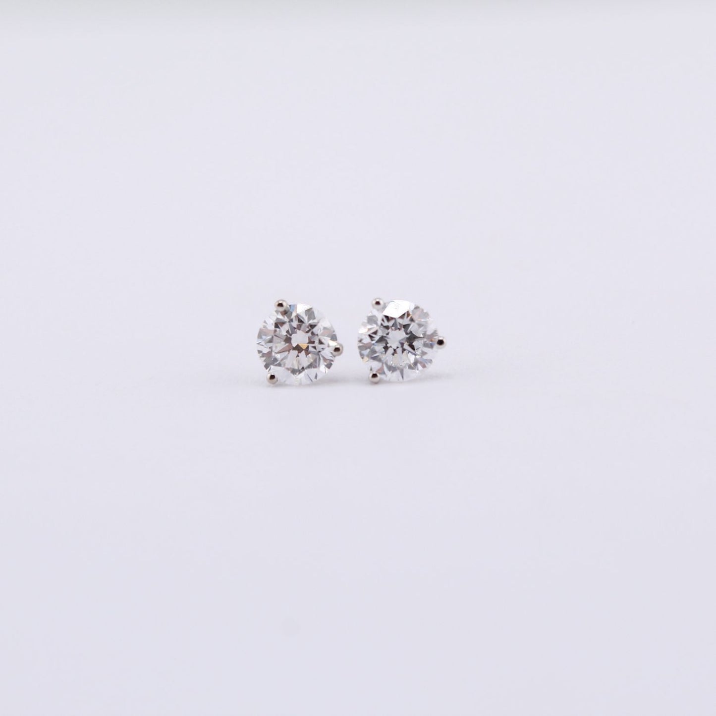 Lab Grown Diamond Stud Earrings