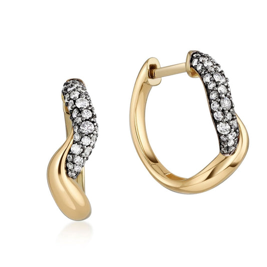 Medium Dancer Hoop Earrings