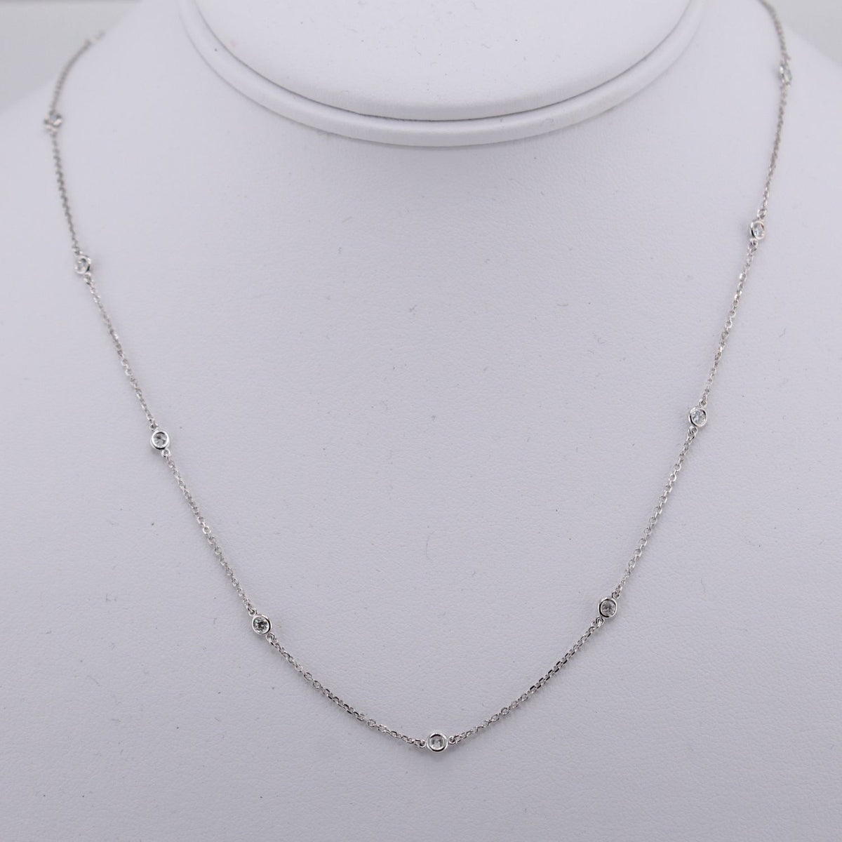 Diamonds-By-The-Yard 12 Station Necklace