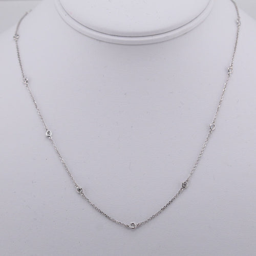 Diamonds-By-The-Yard 12 Station Necklace