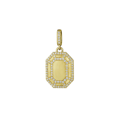 Petite Golden Age Deco Medallion