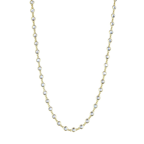 Moonstone Chain Necklace