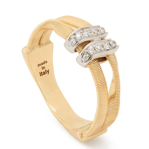Marrakech Collection Diamond Double Band Ring