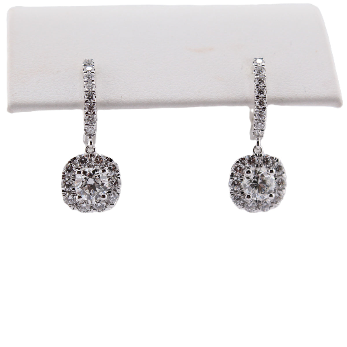 Diamond Drop Earrings