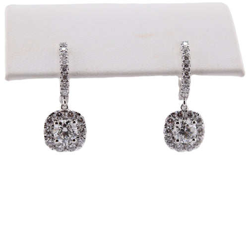 Diamond Drop Earrings