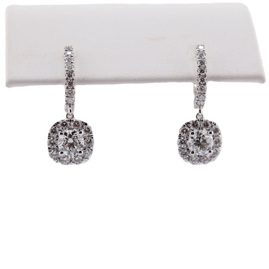 Diamond Drop Earrings