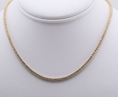 Diamond Line Necklace