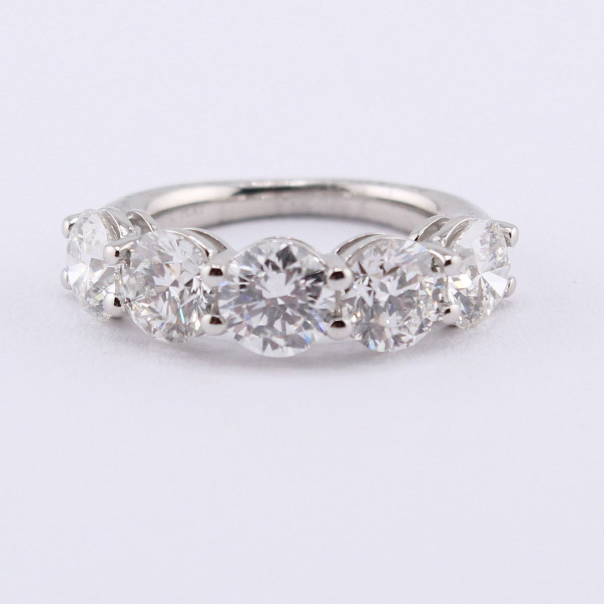GIA Certified Five Diamond Band