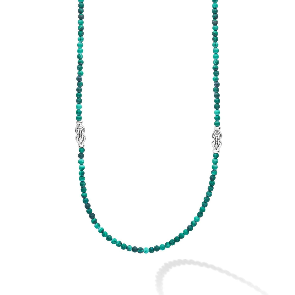Signature Caviar Collection Malachite Necklace