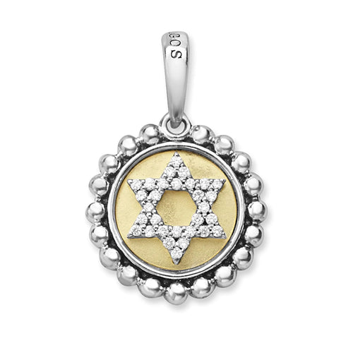 Signature Caviar Collection Star of David Charm