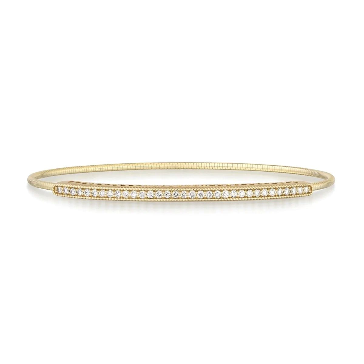 Expandable Diamond Bangle