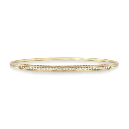 Expandable Diamond Bangle