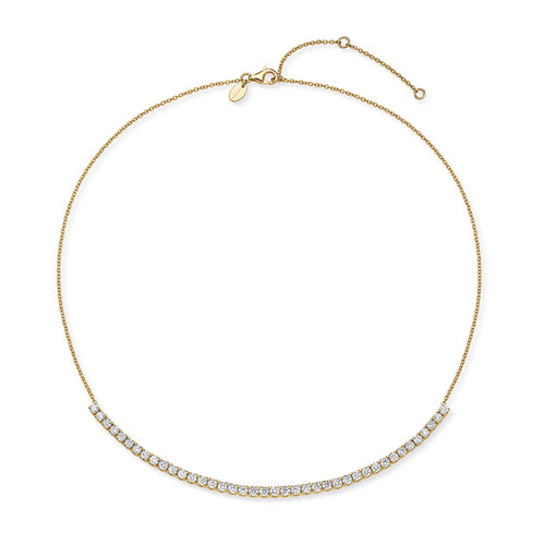 Essentials Collection 1/4 Diamond Line Necklace