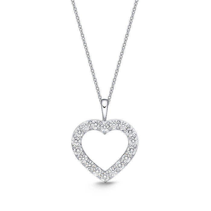 Diamond Heart Pendant