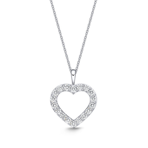 Diamond Heart Pendant