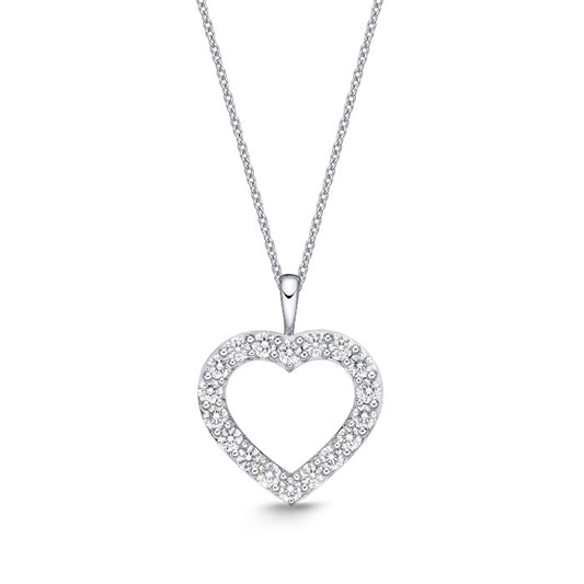 Diamond Heart Pendant