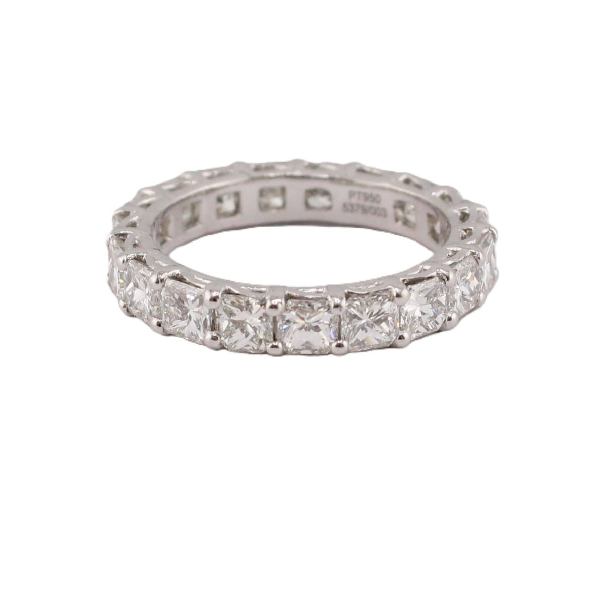 Radiant Cut Diamond Eternity Band
