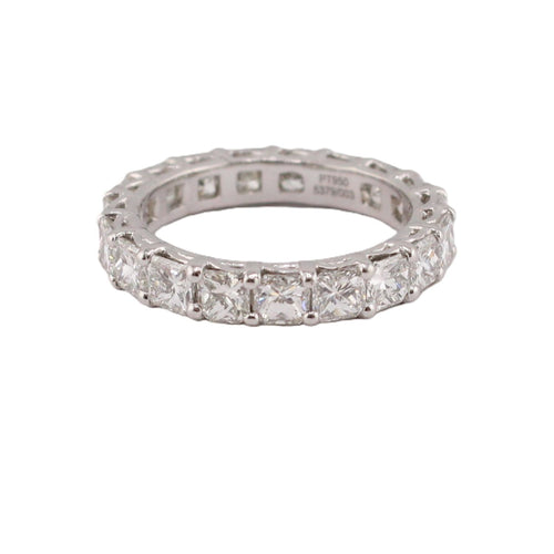Radiant Cut Diamond Eternity Band